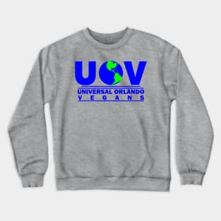 Universal Orlando Vegans Blue Crewneck Sweatshirt